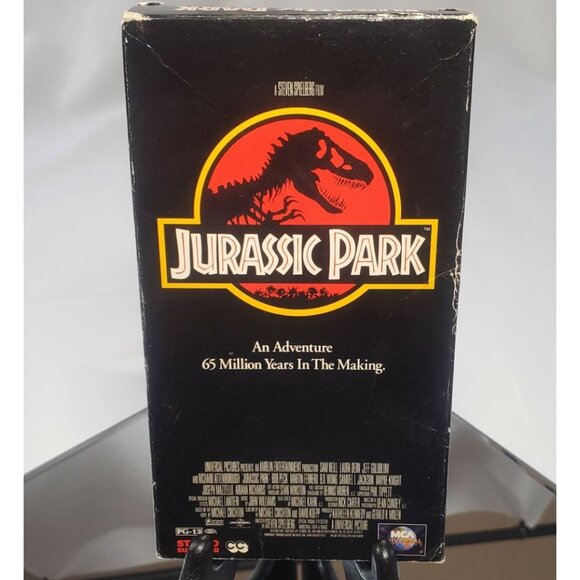 Jurassic Park VHS Tape 1993 Movie Steven Spielberg's - Picture 1 of 2